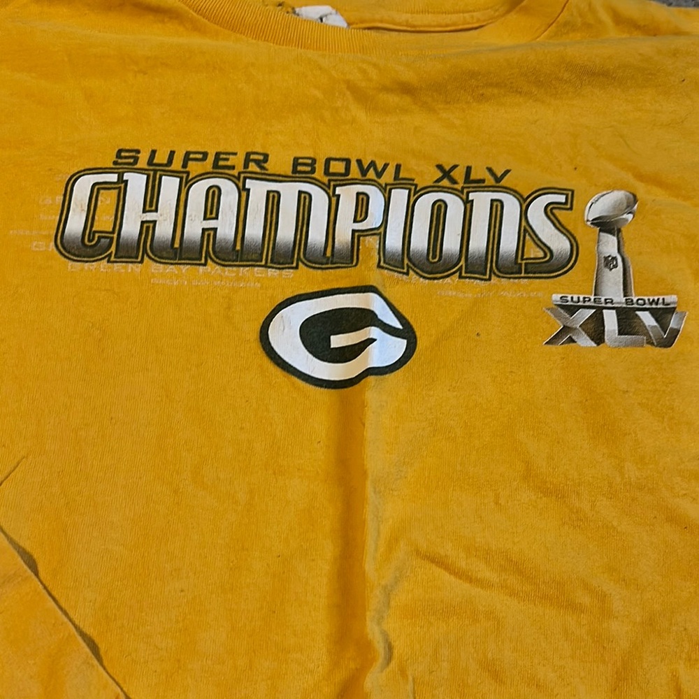 Green Bay Packers T-Shirts and Long Sleeve Shirts (5) size XL - Picture 8 of 8